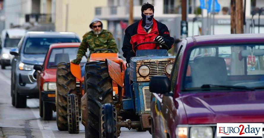 Συγκέντρωση των αγροτών στον Σιδηροδρομικό Σταθμό Θεσσαλονίκης