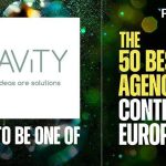 Η Gravity The Newtons στη λίστα με τα 50 Best Agencies in Continental Europe