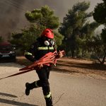 Σε εξέλιξη φωτιά στην περιοχή Άνυδρο Μεσσηνίας