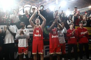 Euroleague: Πρώτος στην κανονική περίοδο ο Ολυμπιακός