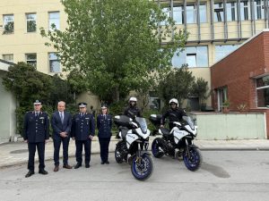 HelleniQ Energy: Δωρεά δύο μοτοσυκλετών στην Τροχαία Θεσσαλονίκης