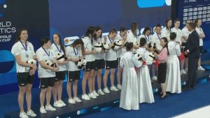 Χρυσή στο World Cup η Eθνική Πόλο Γυναικών