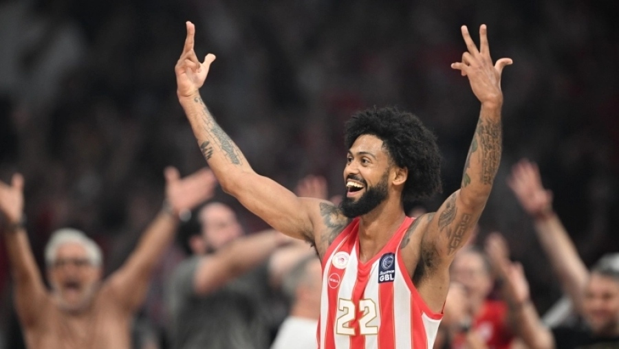 Το 15ο για τα «100»: Tyler timer την κατάλληλη στιγμή, στον θρόνο ο Ολυμπιακός με MVP Ντόρσεϊ