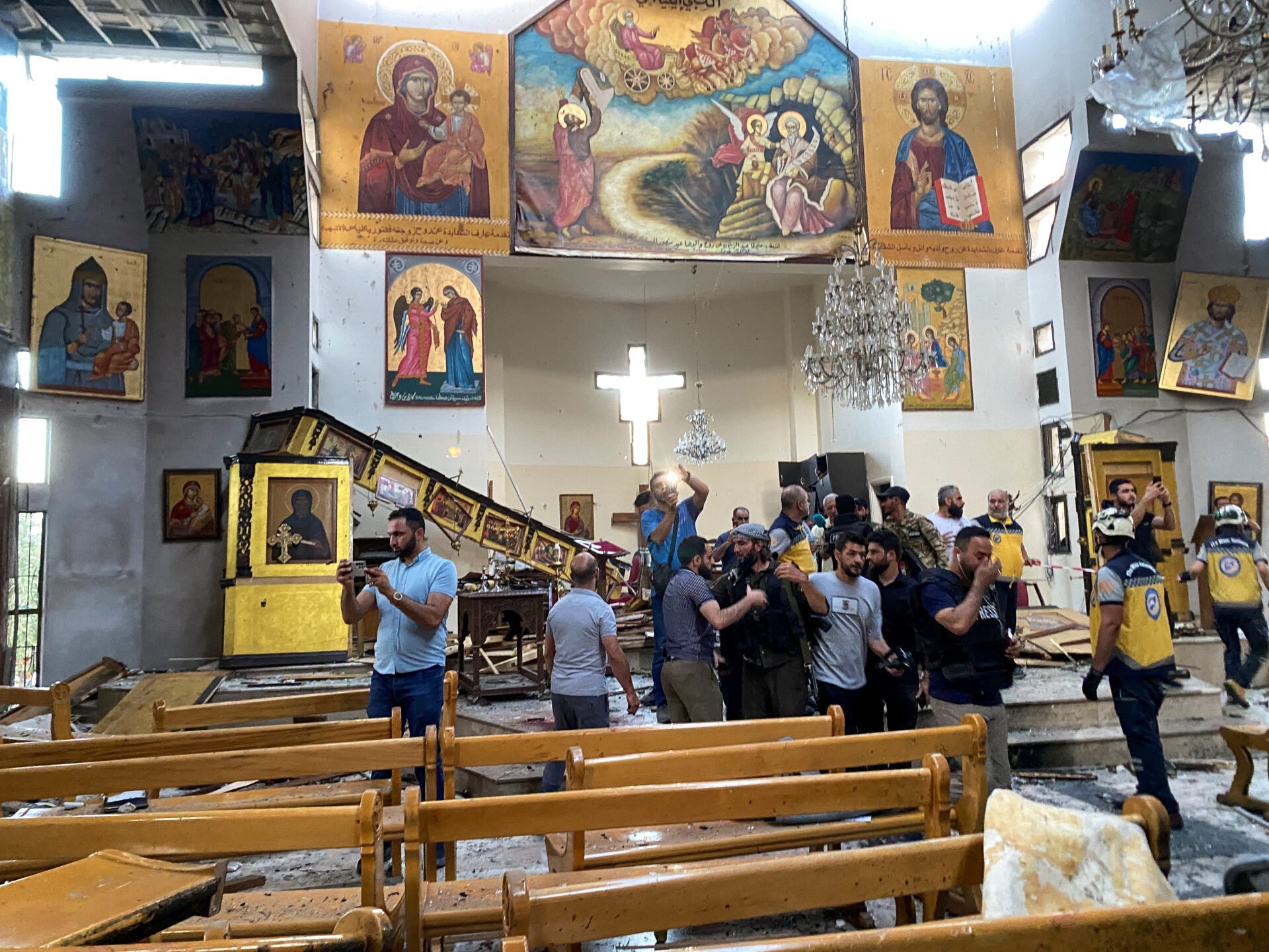 Τρομοκρατική επίθεση σε ελληνορθόδοξη εκκλησία στη Συρία: Στους 22 οι νεκροί