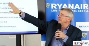 Η Ryanair «απογειώνει» τα κέρδη της με ρεκόρ 820 εκατ.