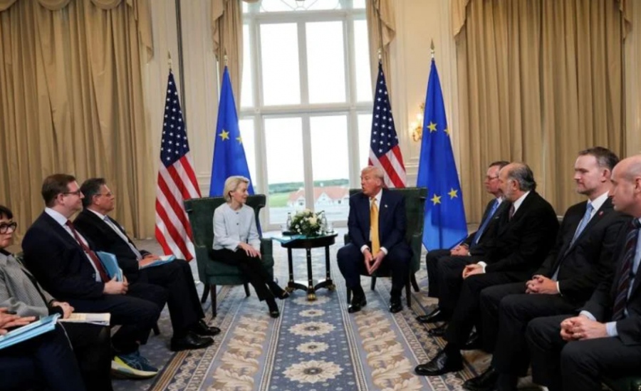 Trump: Θέλω εμπορικό deal με την Ευρώπη - Στο 15% η βάση για τους ανταποδοτικούς δασμούς