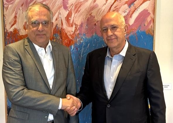 Συνάντηση του Τάκη Θεοδωρικάκου με τον Πρόεδρο του ΣΕΒ
