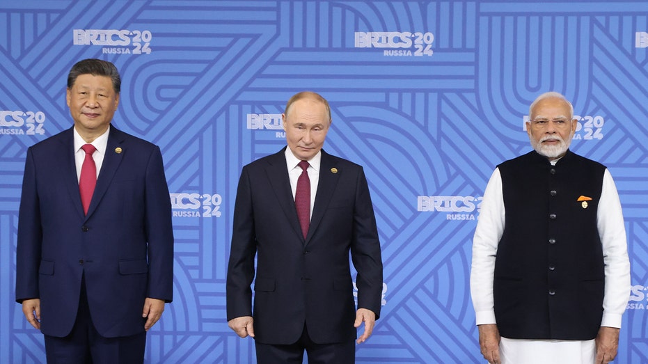 Xi Jinping, Vladimir Putin and Narendra Modi
