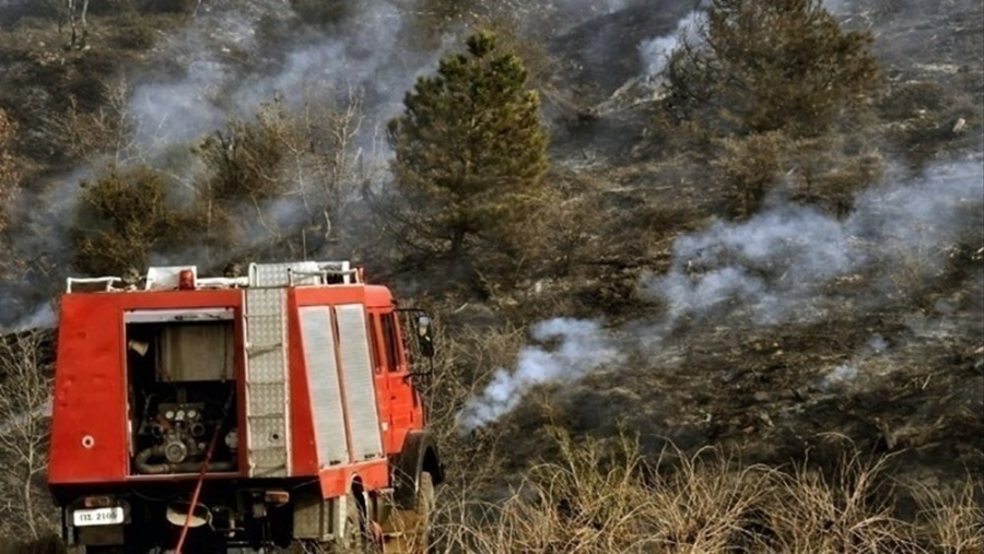 Υπό μερικό έλεγχο η πυρκαγιά στον Άγιο Νικόλαο Λασιθίου Κρήτης