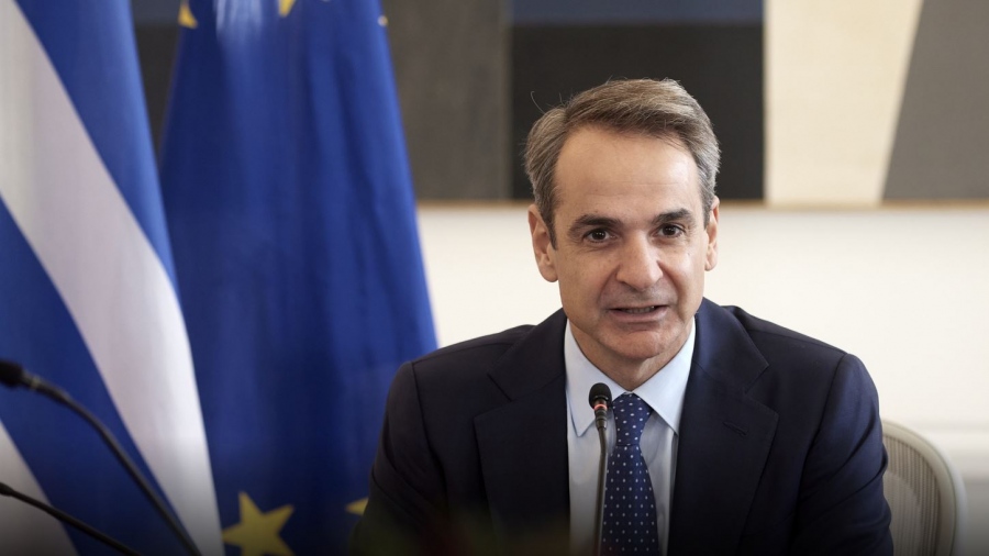 Συνεδρίαση του Κυβερνητικού Συμβουλίου Οικονομικής Πολιτικής στο Μαξίμου υπό τον Μητσοτάκη