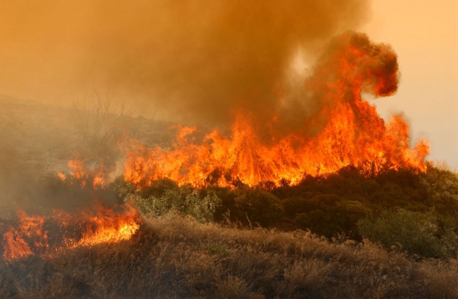 Συναγερμός στην Πολιτική Προστασία - Πολύ υψηλός κίνδυνος πυρκαγιάς στις 24/8