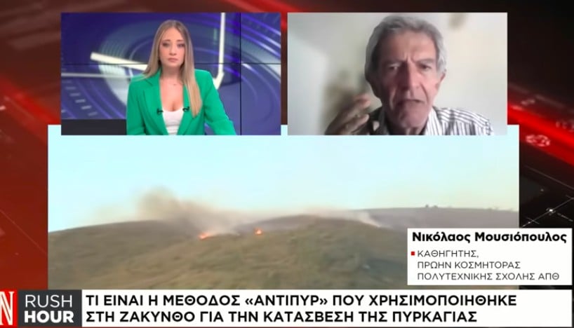 Ν. Μουσιόπουλος στη Naftemporiki TV: Τι είναι η μέθοδος «αντι-πυρ»