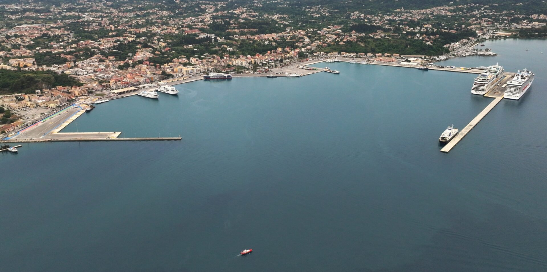 Apergis (Corfu port): 132 million euros to upgrade Corfu, Paxi and the Diapontian Islands