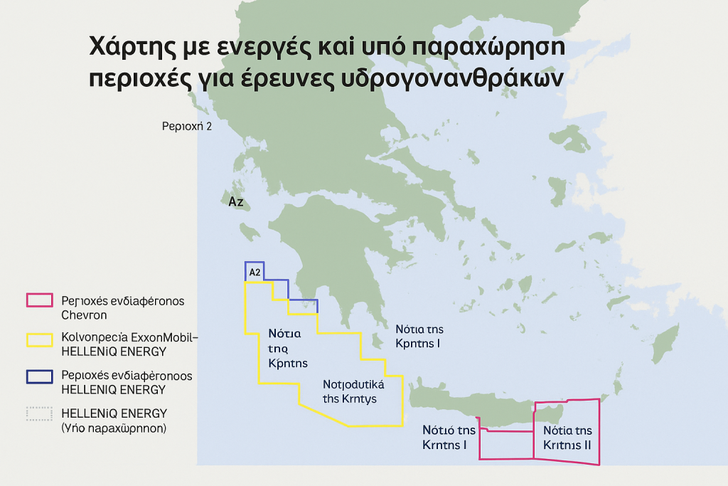 Η Chevron φαίνεται να «παίρνει κεφάλι» στα σενάρια για τους ελληνικούς υδρογονάνθρακες - FinanceNews.gr