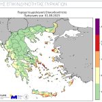 Πολύ υψηλός κίνδυνος πυρκαγιάς σήμερα: Σε αυξημένη επιφυλακή Αττική, Αιγαίο και Κρήτη - FinanceNews.gr