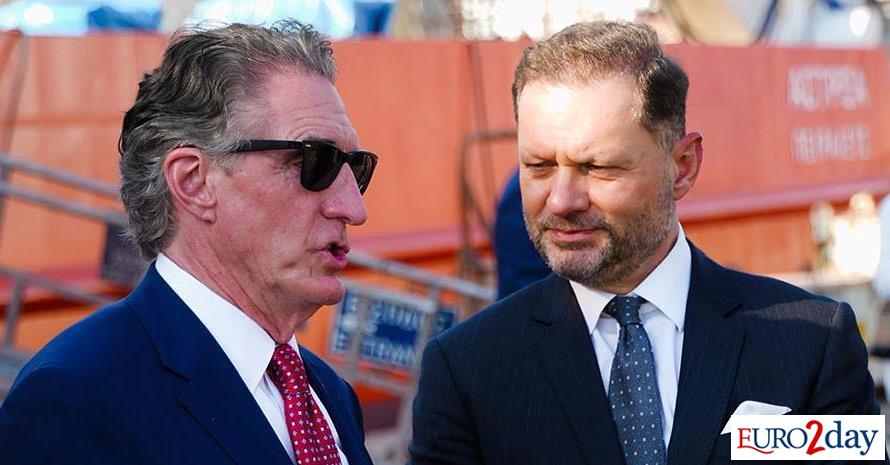 Επίσκεψη του Υπ. Εσωτερικών των ΗΠΑ Doug Burgum στα Ναυπηγεία ΟΝΕΧ – Ελευσίνας