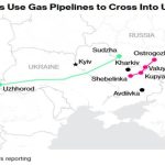 Ρώσοι στρατιώτες σέρνονται μέσα σε άδειους αγωγούς φυσικού αερίου