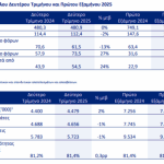 Aegean: Στα 47,9 εκατ. ευρώ τα καθαρά κέρδη το α΄εξάμηνο, αυξημένα κατά 109%