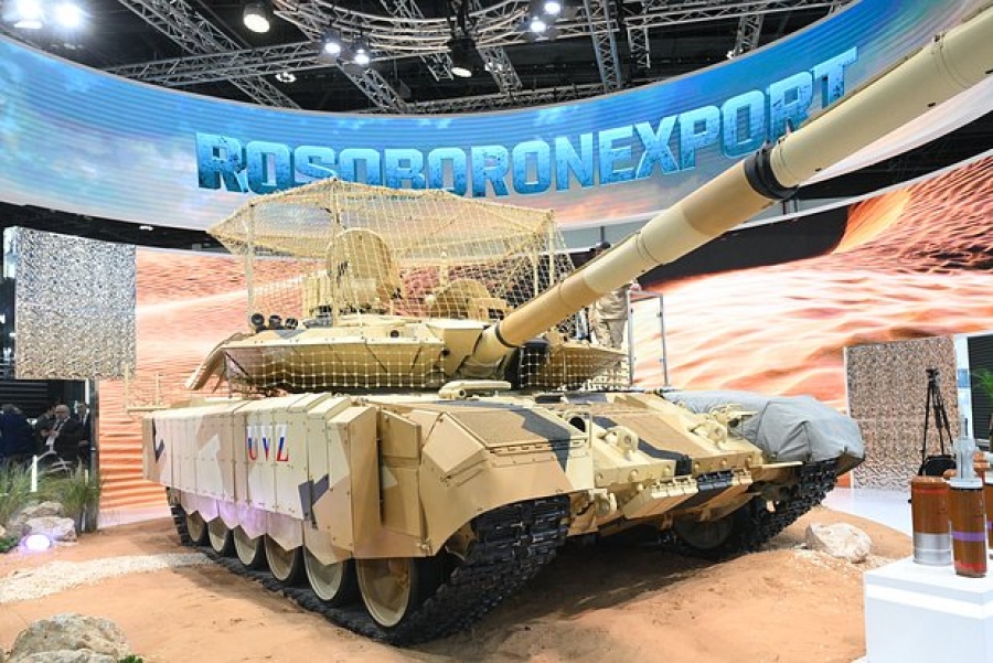 Σφήνα στο μέτωπο... το ρωσικό άρμα μάχης T-90MS