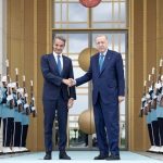 Σε εξέλιξη η συνάντηση του Κυριάκου Μητσοτάκη με τον Ταγίπ Ερντογάν στην Άγκυρα