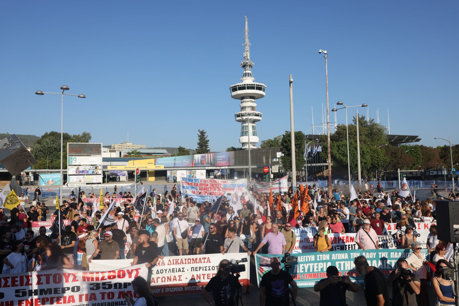 Θεσσαλονίκη: Συγκεντρώσεις διαμαρτυρίας με φόντο τη ΔΕΘ