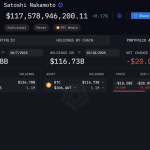 Satoshi Nakamoto, Bitcoin Price