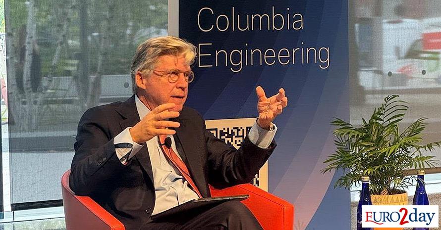 Ο Αλ. Σαρρηγεωργίου στο Columbia: Πώς τοποθετήθηκε για ασφάλιση, ΑΙ και ανθεκτικότητα