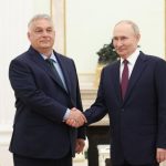 Hungarian prime minister Orban in Moscow - Meeting with Putin