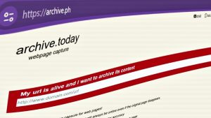 Σοκ στο Ίντερνετ - Το FBI «κυνηγά» τον ιστότοπο Archive.today