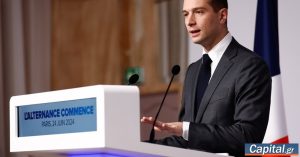 Δημοσκόπηση: Ο ακροδεξιός Μπαρντελά του κόμματος Λεπέν θα κέρδιζε τις προεδρικές εκλογές στη Γαλλία