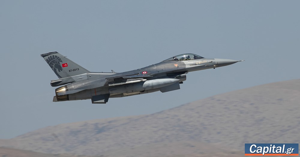 Τουρκική πρόκληση στην Κύπρο: F-16 παραβίασαν τον εναέριο χώρο