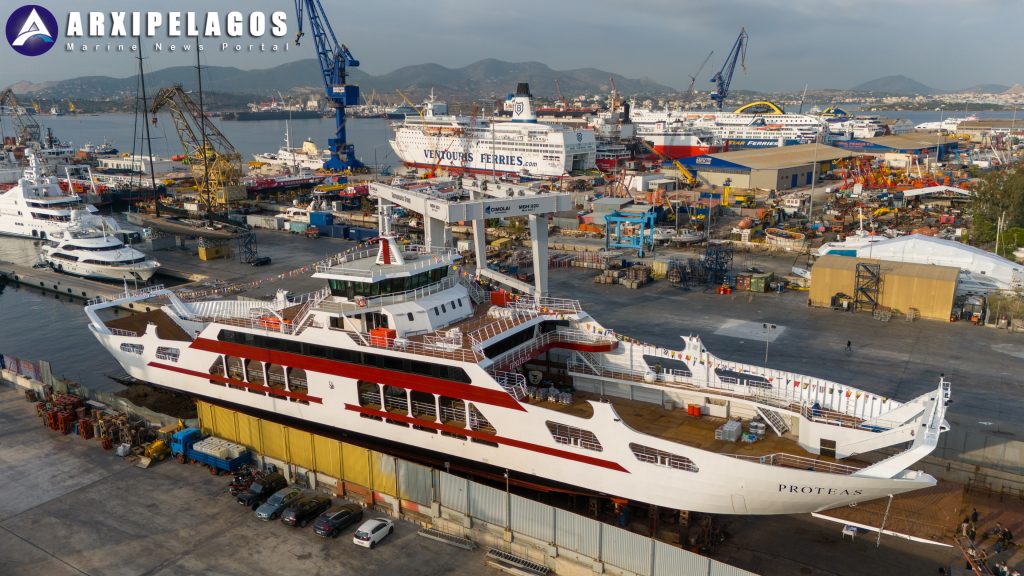 ΠΡΩΤΕΑΣ: Το νέο ελληνικό αμφίπλωρο έτοιμο να ταξιδέψει (Video + Photos) - Αρχιπέλαγος, Η 1η ναυτιλιακή πύλη ενημέρωσης στην Ελλάδα