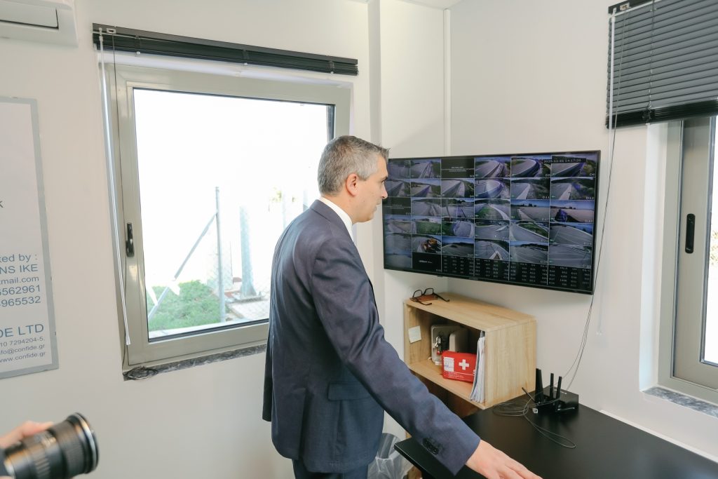 Ολυμπία Οδός: Εγκαινιάστηκε ο σταθμός εξυπηρέτησης βαρέων οχημάτων στην Ακράτα