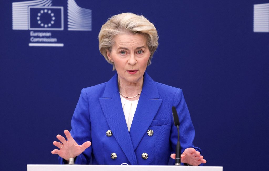 Ούρσουλα φον ντερ Λάιεν: Τρεις επιλογές για την ευρωπαϊκή χρηματοδότηση της Ουκρανίας