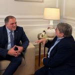 Συνάντηση του Γ. Πιτσιλή με την Επίτροπο Φορολογίας της Νέας Υόρκης