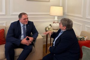 Συνάντηση του Γ. Πιτσιλή με την Επίτροπο Φορολογίας της Νέας Υόρκης