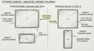Samsung: Ετοιμάζει το Wide Fold με αναλογία 4:3 και κυκλοφορία το φθινόπωρο του 2026 - Financial Report