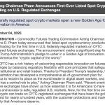 Ξεκίνησε η πρώτη 100% ρυθμιζόμενη spot αγορά crypto – Αλλάζει όλο το παιχνίδι παγκοσμίως – Νέα Και Εξελίξεις Για Τα Κρυπτονομίσματα