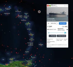 ΗΠΑ: Παρακολουθούν τάνκερ που φέρεται να παραβιάζει κυρώσεις υπέρ της Βενεζουέλας