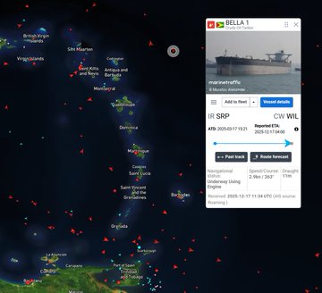 ΗΠΑ: Παρακολουθούν τάνκερ που φέρεται να παραβιάζει κυρώσεις υπέρ της Βενεζουέλας