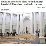 Οι Ρώσοι ολιγάρχες υποστηρίζουν τη  ρωσική επιχείρηση στην Ουκρανία – Οι κυρώσεις και οι ευκαιρίες για κέρδη