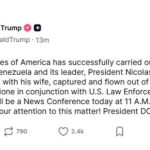 Στα χέρια του Τραμπ ο Νικόλας Μαδούρο - Συνελήφθη από τις αμερικανικές αρχές - Financial Report