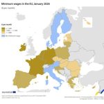 Κατώτατοι μισθοί 2026 στην ΕΕ: Μόνο 6 χώρες πάνω από 1.500 ευρώ - Στα 2.704 ευρώ το Λουξεμβούργο