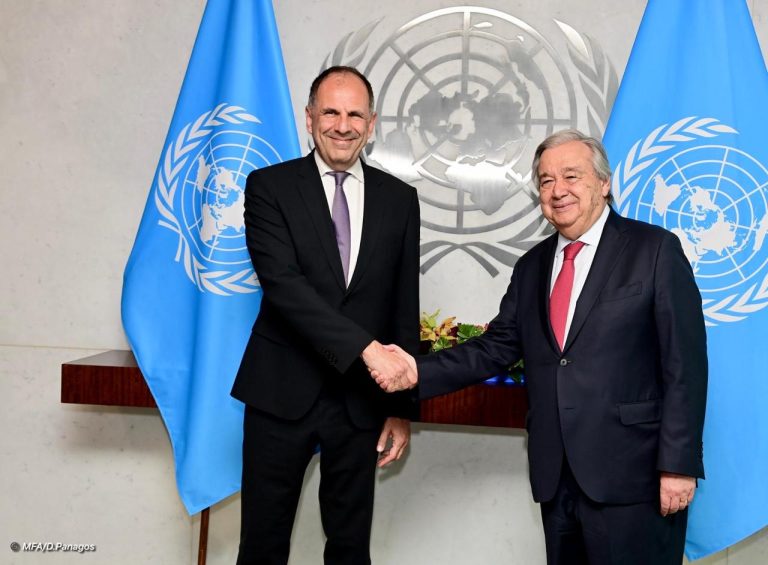 Γεραπετρίτης – Γκουτέρες: Στο επίκεντρο το Κυπριακό και οι περιφερειακές κρίσεις