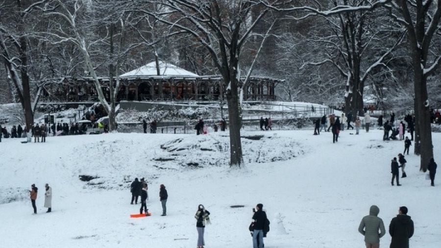 Απαγόρευση της κυκλοφορίας στη Νέα Υόρκη, εν αναμονή σφοδρής χιονόπτωσης
