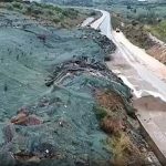 Βίντεο-σοκ από την Ιόνια Οδό: Τόνοι λάσπης και δέντρα «καταπίνουν» τον δρόμο