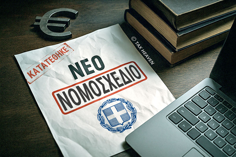Νέο νομοσχέδιο σε διαβούλευση με πλήθος φορολογικών διατάξεων