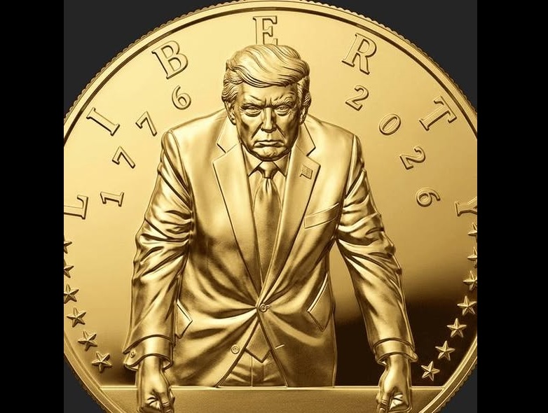 Ο Τραμπ σε χρυσό νόμισμα 24 καρατίων – Πολιτική σύγκρουση στις ΗΠΑ