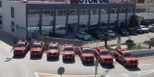 Δωρεά 7 πυροσβεστικών οχημάτων στους Δήμους Λουτρακίου- Περαχώρας-Αγίων Θεοδώρων & Κορινθίων από το Βαρδινογιάννειο Ίδρυμα και τη Motor Oil