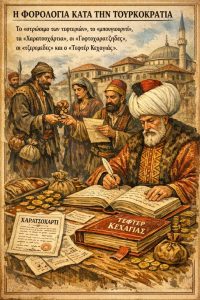 Η Φορολογία κατά την Τουρκοκρατία : Το «στρώσιμο των τεφτεριών», το «μπουγιουρντί», τα «Χαρατσοχάρτια, οι «Γυφτοχαρατζήδες», οι «τζερεμέδες» και ο  «Τεφτέρ Κεχαγιάς»